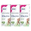 Veet Professional Waxing Strips Kit for Dry Skin, 20 Strips (Pack of 3) | Gel Wax Hair Removal for Women | Up to 28 Days of Smoothness | No Wax Heater or Wax Beans Required view 1
