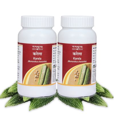 Tansukh Karela Churna 100 gm - Pack of 2 | Karela Powder | Total Quantity - 100 gm x 2 = 200 gm