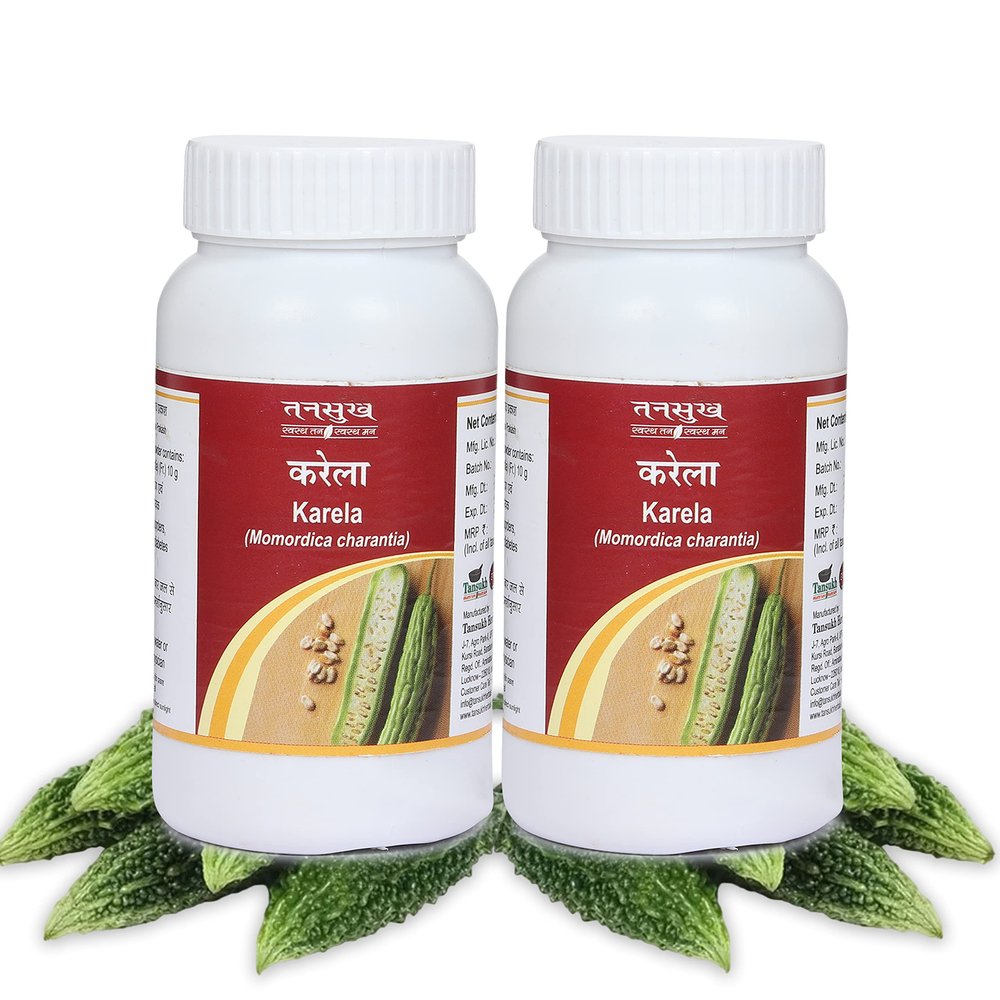 Tansukh Karela Churna 100 gm - Pack of 2 | Karela Powder | Total Quantity - 100 gm x 2 = 200 gm