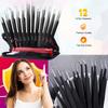 Antonki Precision Tweezer Set, 12 Pcs Multicolour (including Black) Stainless Steel Tweezers, Classic Style, Perfect for Hobby Craft, Soldering, Jewelry, Ingrown Hair Removal & More view 2