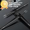 Antonki Precision Tweezer Set, 12 Pcs Multicolour (including Black) Stainless Steel Tweezers, Classic Style, Perfect for Hobby Craft, Soldering, Jewelry, Ingrown Hair Removal & More view 4