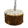 S.L Enterprises Metal And Wood Crystal Rough Gemstone Tree Feng Shui Decor, Standard, White, 1 Piece view 4