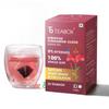 Teabox Hibiscus Cinnamon Clove Green Tea | 25 Tea Bags | Natural Green Tea Infused with Hibiscus, Clove & Cinnamon | Soothing & Spicy Floral Blend view 4