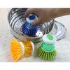 GOSONO Hydraulic Plastic washing brush pot multicolor kitchen gadgets Wash Tool Pan Dish Bowl Palm Brush Scrubber Cleaning view 4