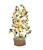 S.L Enterprises Feng Shui Gemstone Crystal Bonsai Fortune Money Tree for Good Luck, Wealth & Prosperity Spiritual Gift (Multicolor-2) view 1