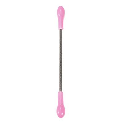NavaFresh Basics as picture: High quality 1 pc Pink Face Facial Hair Remover Epilator Stick Beauty care Epilator Roller Smooth Bend Spring 19.2cm Pink Spring