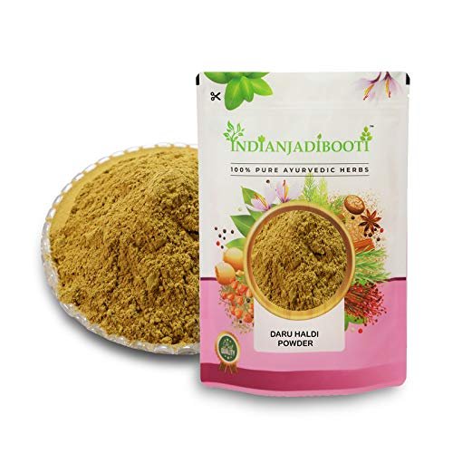 IndianJadiBooti Daru Haldi Berberis aristata Indian Barberry Powder, 400 Grams Pack