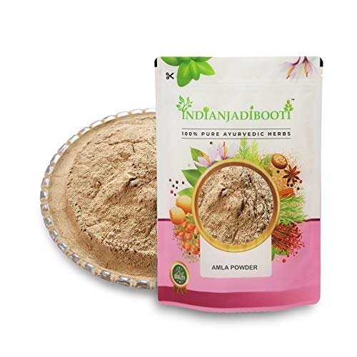 IndianJadiBooti Amla Powder Indian Gooseberry Emblica officinalis, 400 Grams