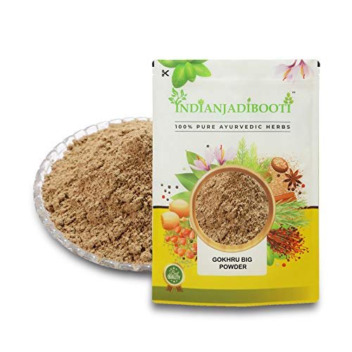 IndianJadiBooti Gokhru Bada Gokshura Tribulus Terrestris Powder, 900 Grams Pack