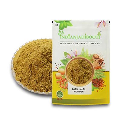 IndianJadiBooti Daru Haldi Berberis aristata Indian Barberry Powder, 900 Grams Pack