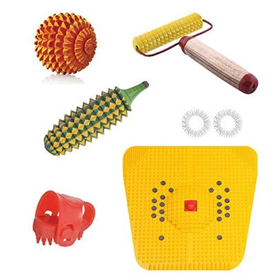 ACi Acupressure Bio-Magnetic Foot Mat for Stress and Pain relief With Acupressure Tools Combo Kit