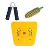 ACi Acupressure Bio-Magnetic Foot Mat for Stress and Pain Relief with Tools Combo Kit, Multicolour view 1