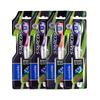 aquawhite Star Cop Toothbrush, Advanced Strain Removing Cup Bristles, (Pack of 4), Color May be Vary view 1