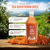 NutriOrg Pure Sea Buckthorn Juice 1L (Pk of 2 * 500) | 100% Himalayan Berry Pulp | Omega 3,6,7,9 & Vitamin C | Best for Immunity & Antioxidant Rich | No Added Sugar & Colour view 4