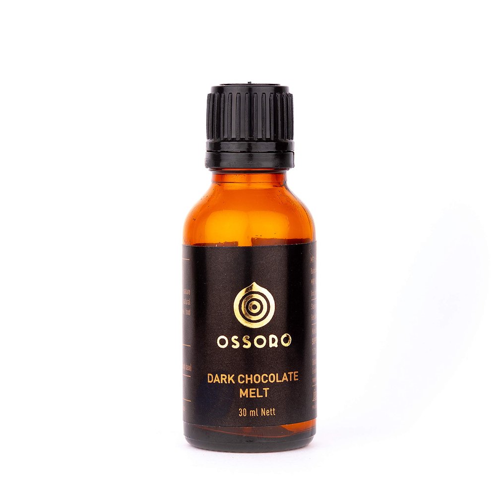 Ossoro Dark Chocolate Melt, 30 ml/ Glass Bottle