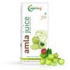 Nutriorg Natural Amla Juice 1 Ltr | Pure, Cold pressed & Pulp Extracted | No added sugar | Rich in Vitamin C | Beneficial for a Healthy Hair & Skin view 1