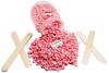No Strip Strawberry Flavor Depilatory Wax Pearl Hair Removal Hot Wax Beans, 400 grams With 4 Wodden Stick view 1