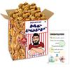BOGATCHI Mr.POPP's Caramel Popcorn, 100% Crunchy, Handcrafted Gourmet Popcorn, Best Congratulations Gift, 250g + Free Congratulations Greeting Card view 1