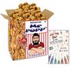 BOGATCHI Mr.POPP's Caramel Popcorn, 100% Crunchy Mushroom Popped Kernels, Handcrafted Gourmet Popcorn, Perfect Exam Time Gift , 375g + Free Exam Time Greeting Card view 1