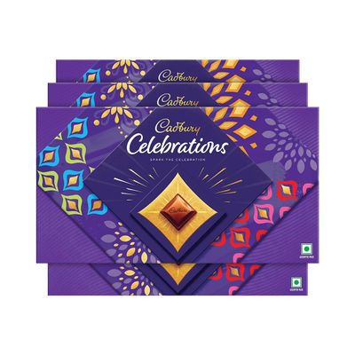 Cadbury Celebrations Assorted Chocolate Gift Pack, 141.68 g (Pack of 4)