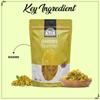Wonderland Foods 500g Seedless Long Green Raisin (Kishmish) Dried Grapes Pouch | Healthy Nutritious & Delicious | Rich in Iron & Vitamin B | Healthy Sweet Treats view 4