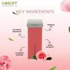 Biosoft Pink roll-on cream wax cartidge 100ml with Glyceryl Rosinate a skin conditioning agent, Mineral Oil and Titanium Dioxide for protection from UVA, UVB radiation perfect for sensitive skin view 4