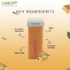 Biosoft Gold roll-on cream wax cartidge 100ml with Glyceryl Rosinate a skin conditioning agent, Mineral Oil and Titanium Dioxide for protection from UVA, UVB radiation perfect for sensitive skin view 4