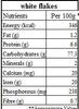 B&B Organics White Flakes, 1 kg view 2
