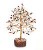 Rattan Rattan Clear Feng Shui Gemstone Crystal Bonsai Fortune Money Tree for Good Luck, Wealth & Prosperity Spiritual Gift view 1
