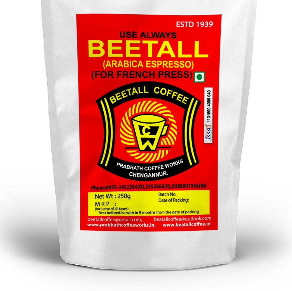 Beatall Coffee Arabica Espresso Coffee Powder For French Press coffee maker - 500 gm