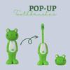 Adore Pop Kid's Toothbrush with Cover (Frog Green) view 3