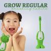 Adore Pop Kid's Toothbrush with Cover (Frog Green) view 4