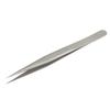 Vetus Slant Tip Tweezers Stainless Steel Pointed Eyebrow Lash Pro Tool High Precision (27-SA) view 3