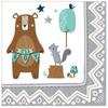 Amscan Bear-ly Wait Baby Shower Beverage Napkins view 1