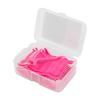 DentAdvance Mint Dental Floss Picks - Easy Reach Back Teeth | Tooth Flossers | Pink, Mint Flavored, 70 ct, w/Travel Case view 3