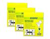 Gypsy Disposable Paper Toilet Seat Covers -75 Sheets (3 x 25) | Flushable & Nature Friendly | Travel Pack For Skin Protection In Unhygienic Public Toilets. view 1