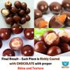 BOGATCHI Rakhi Chocolate Gift Pack for Sister, Chocolate Coated Assorted Nuts and Fruits, 200g + Free Rakhi Greeting Card + Free Teddy view 4