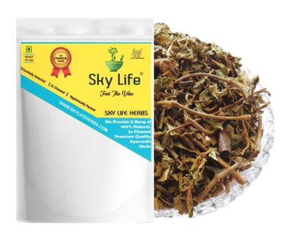 Sky Life Gudmar - 400Grm - Gymncma Sylvestra - Meshashringi - Vishani - Madhunashini - Gurmar - Merasingi Dried Leaves - Gur Mar - Gud Mar -   
