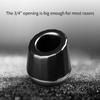ERAVOR Men's Shaving Razor Stand Zinc Alloy Safety Razor Base Holder (Black) view 2