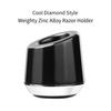 ERAVOR Men's Shaving Razor Stand Zinc Alloy Safety Razor Base Holder (Black) view 4