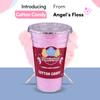Angels Floss Cotton Candy's / Candy Floss / Buddhi Ke Baal - Bubble Gum Flavour - 30 GMS Each - Pack of 6 Units view 2