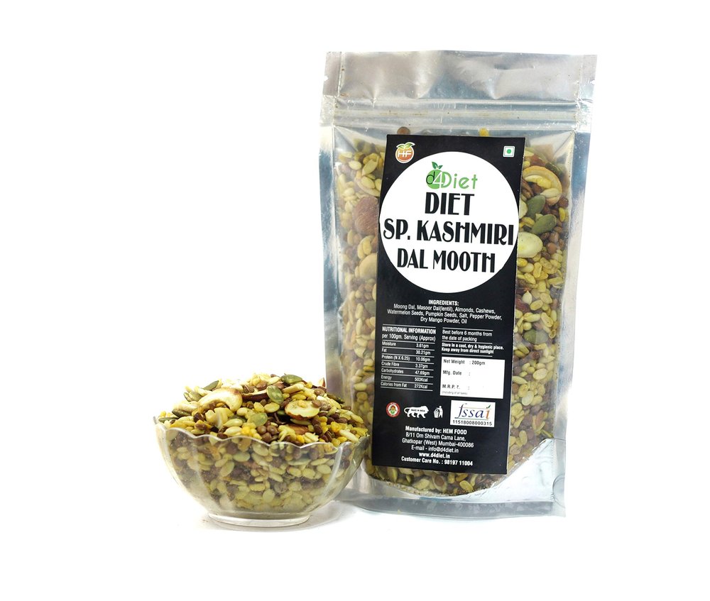 D4DIET- DIET SPECIAL KASHMIRI DALMOOTH -NAMKEEN/DIET SNACKS/HEALTHY SNACKS