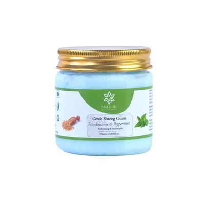 NATUUR Glide Shaving Cream (Softening & Antiseptic), 200 ml