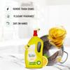 Amazon Brand - Presto! Dishwash Gel Jar | Lemon | 2 Litre | Safe on Hands | Grease Cleaner For All Utensils view 2