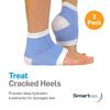 2 Pair - Blue Heel Sleeves: Natracure Intensive Moisturizing Gel Heel Sleeves - 2 Pairs - (1325-M Ret 2Pk) view 2