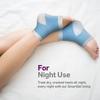2 Pair - Blue Heel Sleeves: Natracure Intensive Moisturizing Gel Heel Sleeves - 2 Pairs - (1325-M Ret 2Pk) view 3