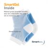2 Pair - Blue Heel Sleeves: Natracure Intensive Moisturizing Gel Heel Sleeves - 2 Pairs - (1325-M Ret 2Pk) view 4