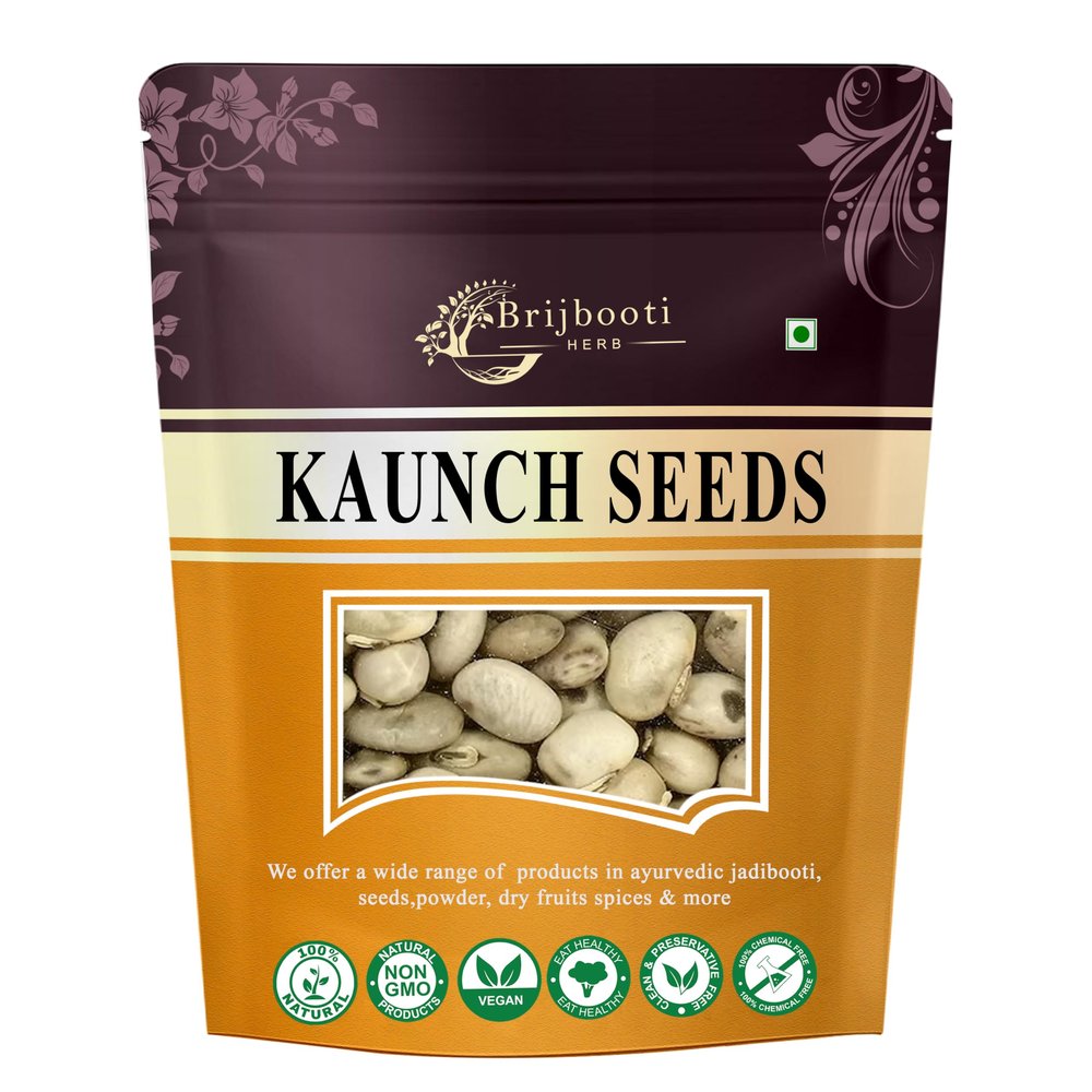 BIRJU MAHAVIR Kaunch Seed White/Mucuna Pruriens (100 g)