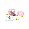 HaiSea Weekly Travel Pill Planner-Monthly Pill Organizer, Daily Month Pill Box-Separate AM/PM Compartments Colors Vary (Pink) view 3