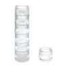 HaiSea Weekly Travel Pill Planner-Monthly Pill Organizer, Daily Month Pill Box-Separate AM/PM Compartments Colors Vary (White) view 1